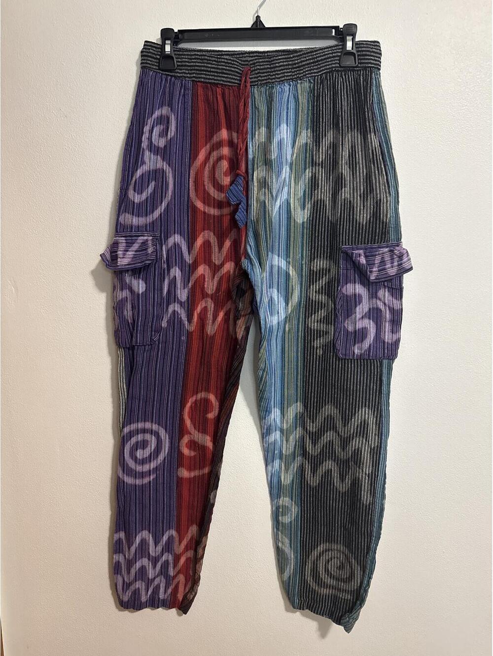 Rising International cotton boho pants M